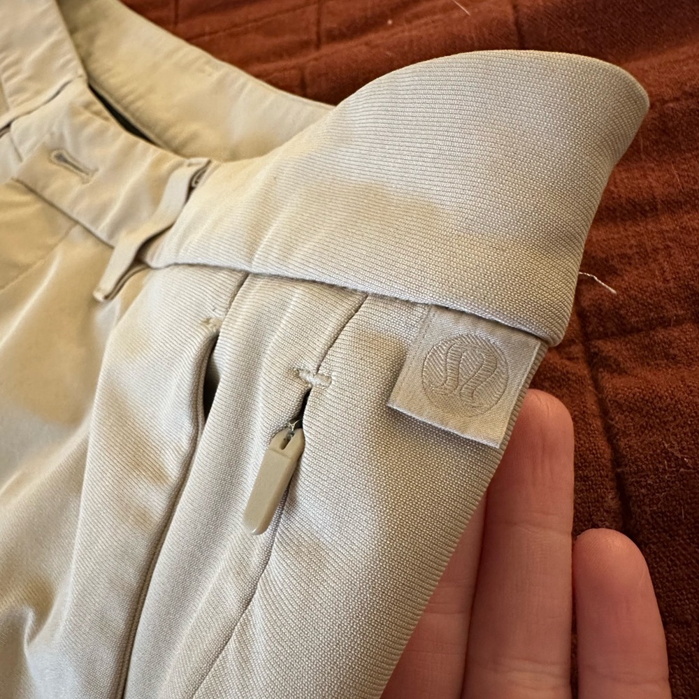 lululemon athletica Men's Cream Chinos